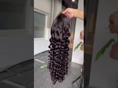 حزمة مخصصة شعر بشري حلاقة الويغ 8-32 بوصة الطول مجانا تصميم الشعار