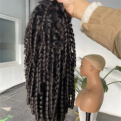 Natural Color Glueless 5X5 Swiss HD Lace Wig Closure Funmi Curl Hair