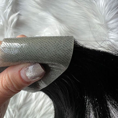 Forehead Bald Mens Toupee Human Hair Real Replacement Super Thin