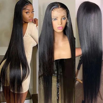 OEM Accepted Human Hair Lace Front Wigs With Elastic Band And Customizable