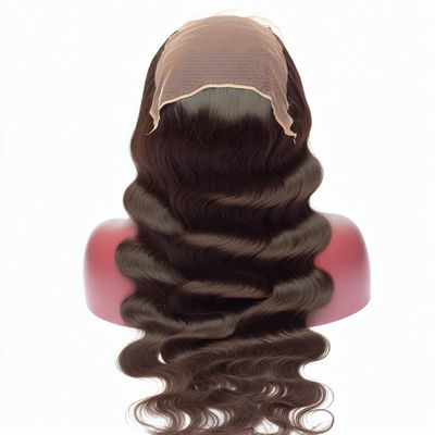 150G-300G Peruvian Body Wave Human Hair Lace Front Wig